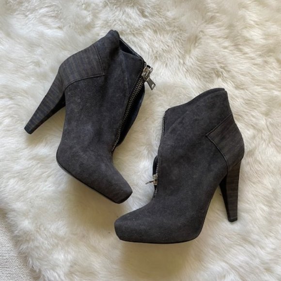 Grey Proenza Schouler Ankle Boots - Picture 3 of 7